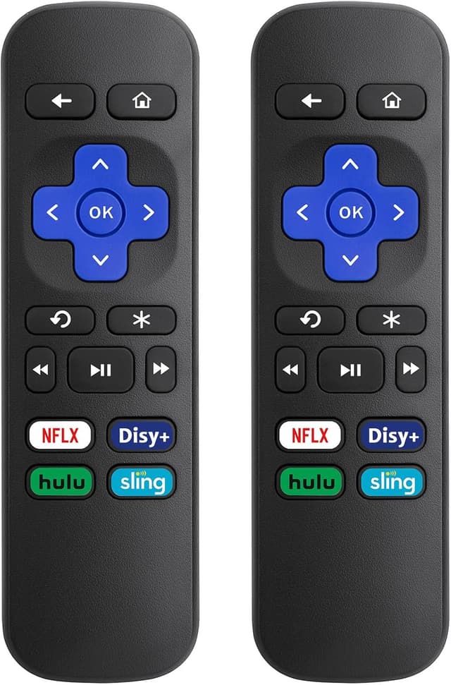 Detalle de Roku Replacement Remote Control 2-Pack