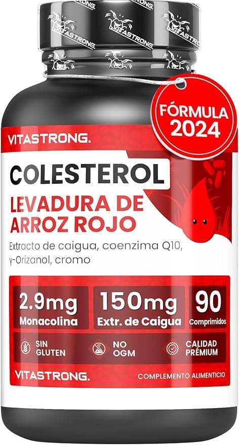 Imagen de Vitastrong Fórmula 2024 Complejo Sinérgico para Colesterol 💊 en OfertitasTOP