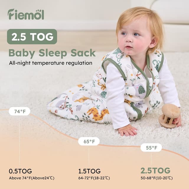 Thumbnail 6 de FIEMOL Gigoteuse 12-18 Mois 2,5 TOG