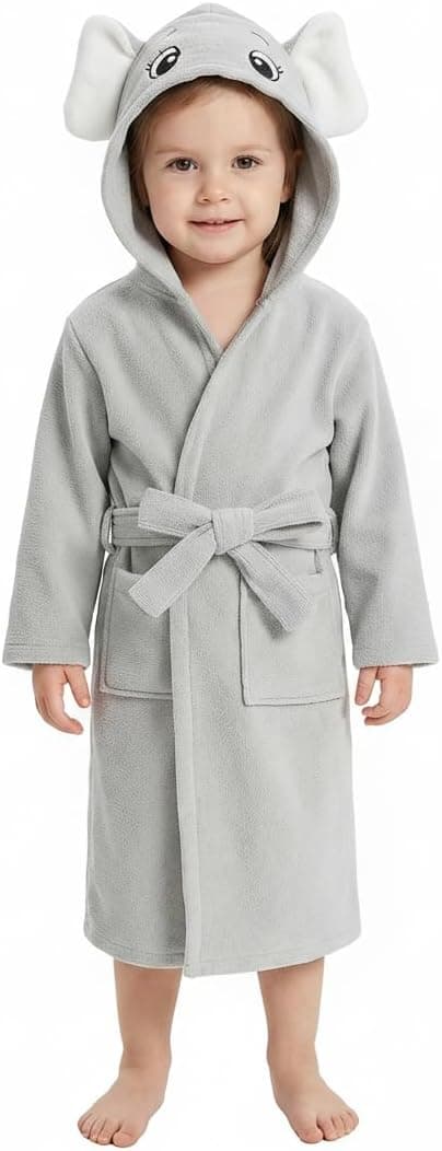 Imagen de JiAmy Kids Cotton Dressing Gown 1-8 Years en OfertitasTOP