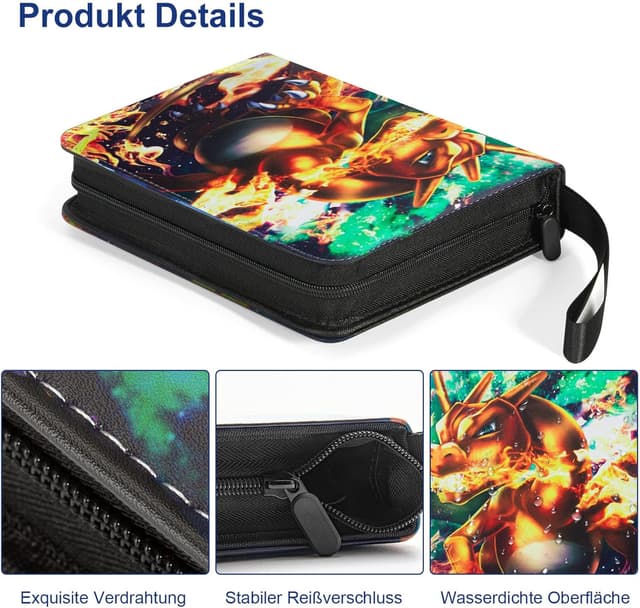 Thumbnail 2 de Herritozl Sammelalbum für Pokemon Karten