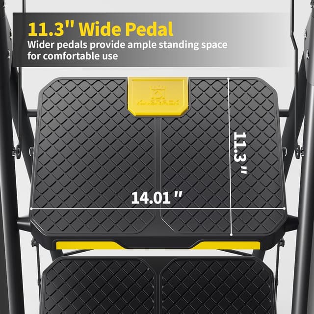 Thumbnail 3 de KINGRACK 5 Step Ladder with Tool Tray 5-step 🪜