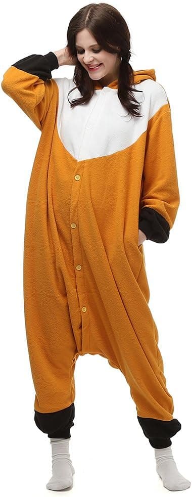 Detalle de BGOKTA Pigiama Animali Donna/Adulto Monopezzo Festival 48 in pile polare