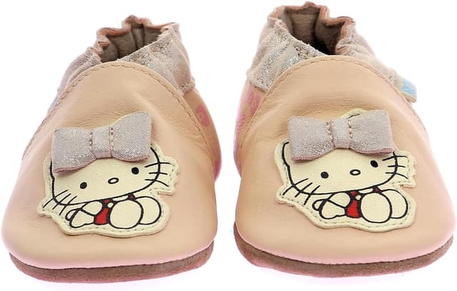Detalle 2 de Robeez Kittystand chausson d’intérieur en cuir souple pour fille