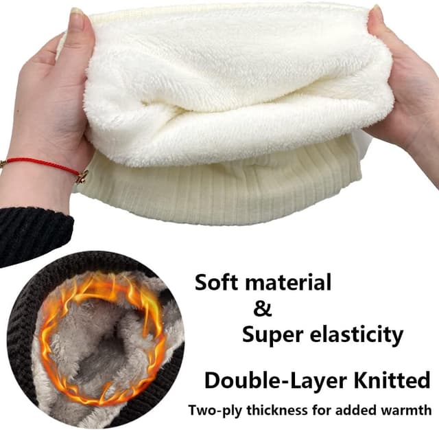 Detalle 2 de ehsbuy Fleece Neck Warmer Snood