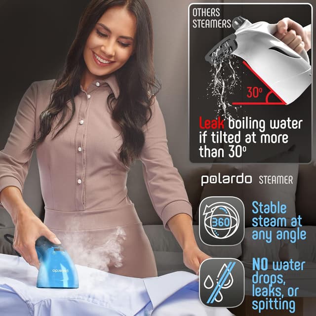 Thumbnail 4 de Portable Travel Garment Steamer 25s Handheld