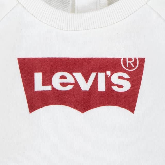 Detalle 2 de Levi's Kids Lvg ket item logo crew sudadera 6 mes