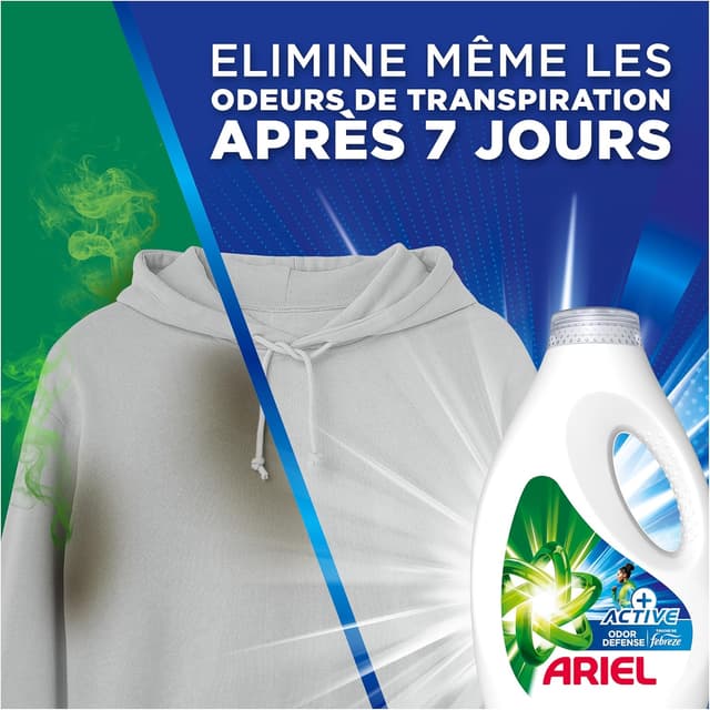 Thumbnail 1 de Ariel +Active lessive liquide 70 lavages