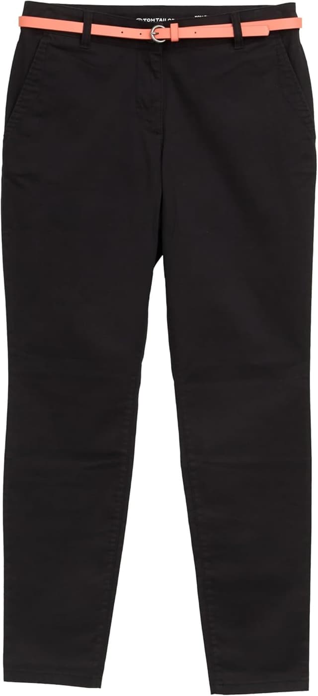 Detalle de Tom Tailor 1016542 Pantaloni chino slim donna con elastan