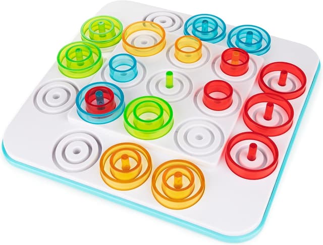 Detalle 2 de Spin Master Otrio Nouvelle édition – Strategiespiel für 2–4 Spieler ab 8 Jahren