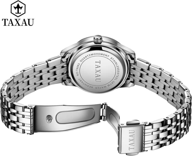 Thumbnail 6 de Taxau Damenuhr mit arabischen Ziffern