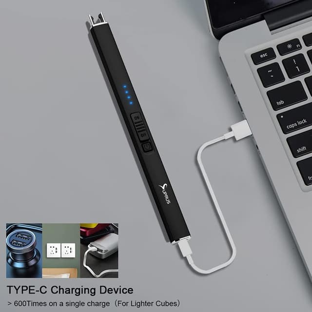 Thumbnail 5 de SUPRUS Encendedor eléctrico de arco USB recargable