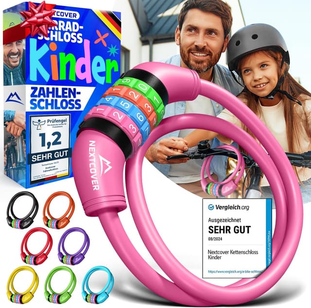 Detalle de Nextcover NEXTCOVER® Zahlenschloss Kinder 90 cm