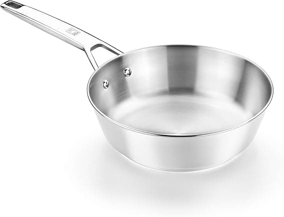 Detalle de BRA Signature | Sartén honda 20 cm, Acero Inoxidable