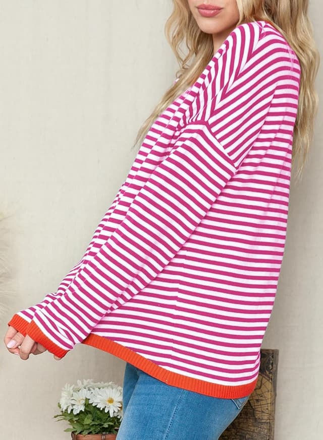 Thumbnail 2 de Cuptacc Pullover Damen gestreift