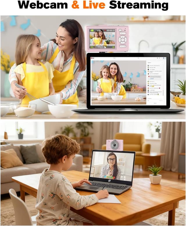 Detalle 2 de QIVORO 4K 64MP Compact Camera