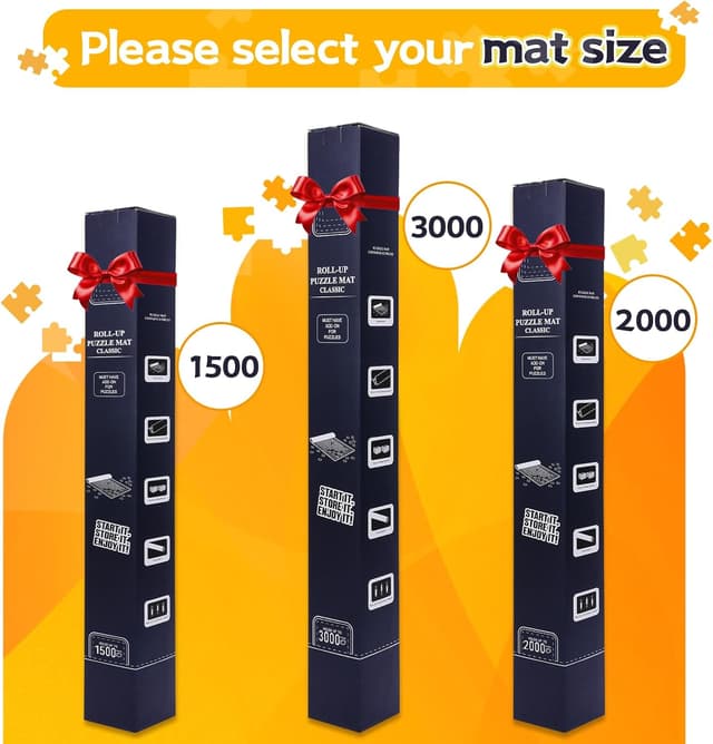 Thumbnail 6 de Pohxev Jigsaw Puzzle Mat Roll Up 48"