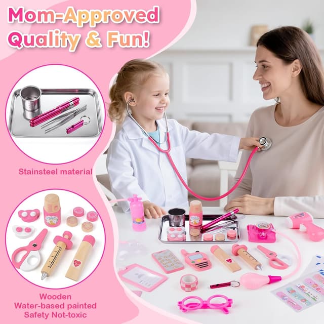 Thumbnail 1 de Sundaymot Doctor Kit 34 Pieces for Toddlers