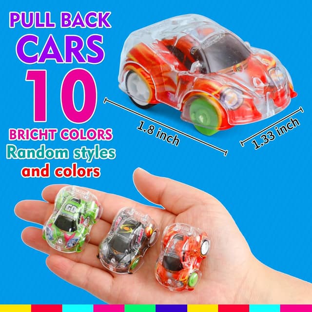Thumbnail 4 de Worgree 50 Mini Pull Back Cars
