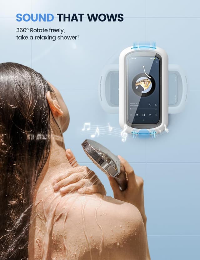Detalle 2 de Lamicall Shower Phone Holder 4-7"