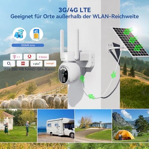 Detalle 2 de Xega 4G LTE Cámara 2K HD