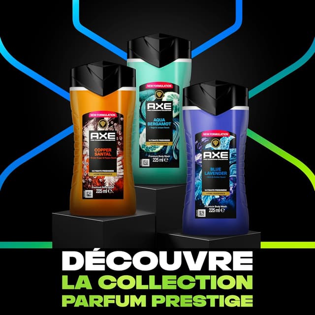 Thumbnail 4 de AXE Aqua Bergamot gel douche 225 ml