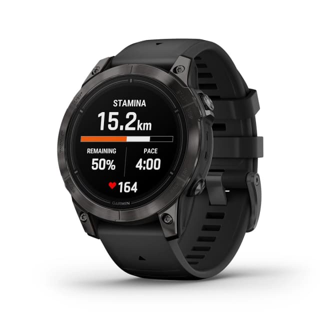 Detalle de Garmin epix Pro Zafiro (Gen 2) 47 mm — smartwatch GPS reacondicionado a estrenar