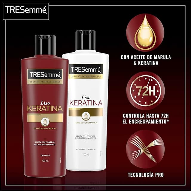 Thumbnail 6 de TRESemmé Champú Liso Keratina - Suavidad y Brillo