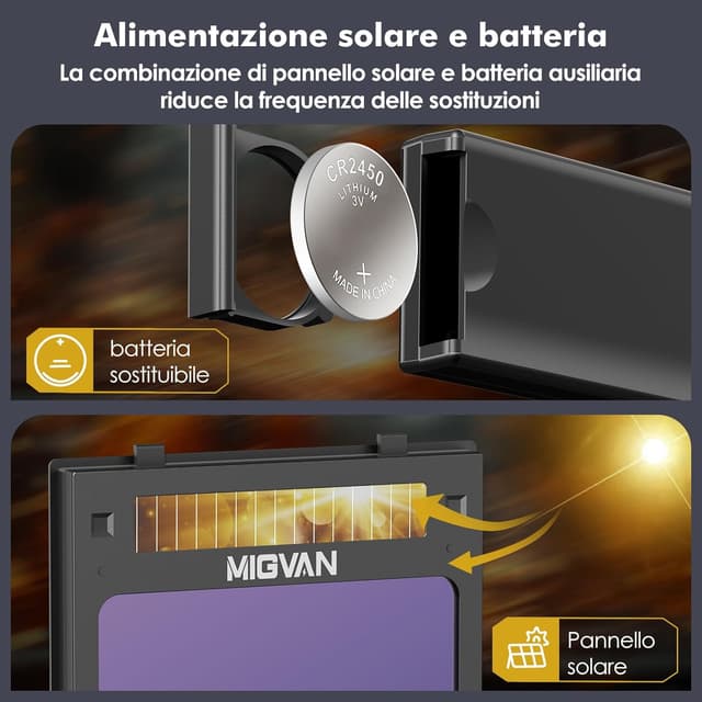 Thumbnail 3 de MIGVAN Maschera saldatura True-Color 0,1 ms