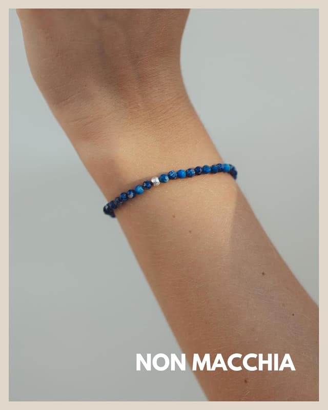 Detalle de GD GOOD.designs EST. 2015 Bracciale da donna in perle e pietre naturali con perle d’argento 925