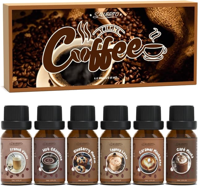 Imagen de SALUBRITO Coffee Essential Oils Set for Diffusers en OfertitasTOP