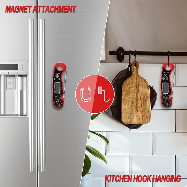 Thumbnail 5 de ANDAXIN Meat Thermometer 1°F 🍖