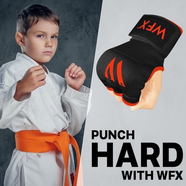 Thumbnail 4 de WFX Kids Junior Hand Wrap Gloves