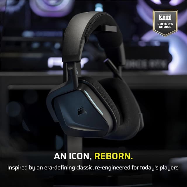 Detalle 2 de Corsair Void v2 Auriculares Inalámbricos para Juegos