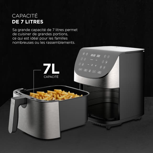 Thumbnail 2 de MasterPro ROCKET 700 - Freidora de Aire 1800W 7L 🍟