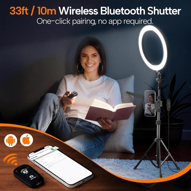 Thumbnail 5 de EMART 10" Ring Light with 55" Tripod