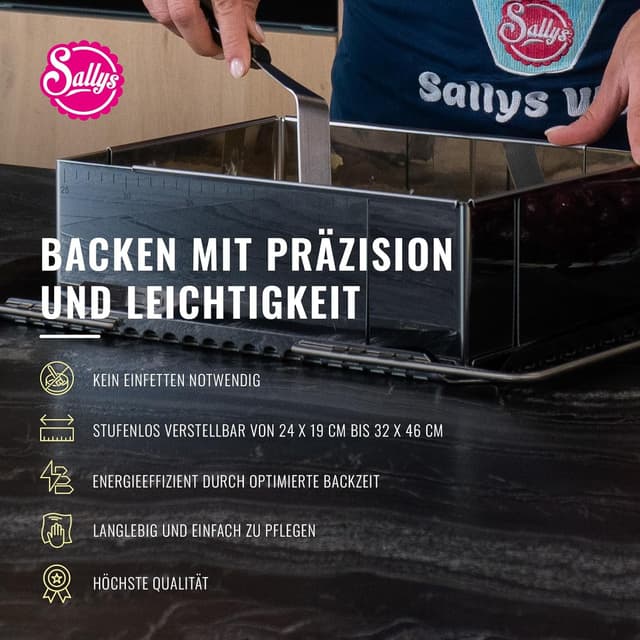 Thumbnail 2 de Sallys Backrahmen 24x19 cm ⚙