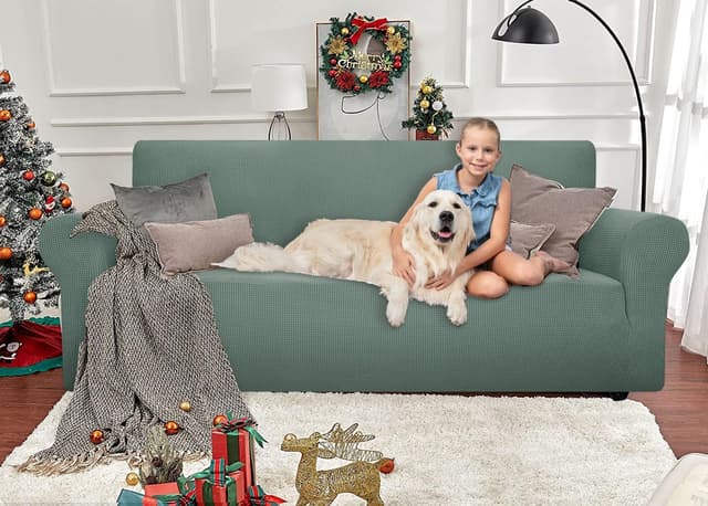 Thumbnail 1 de Ystyle Copridivano 3 Posti Antigraffio Verde chiaro