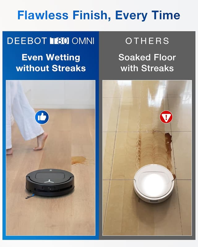 Thumbnail 5 de ECOVACS DEEBOT T80 Omni 18,000Pa Robot Vacuum