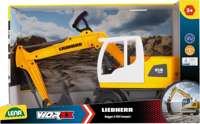 Thumbnail 6 de Lena Worxx Schaufelbagger Liebherr A918 48 cm
