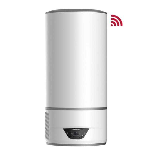 Detalle de Ariston LYDOS HYBRID80L aerotermo 80 litros WiFi