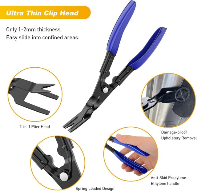 Detalle de GOOACC GRC-49 19-Piece Trim Removal Tool Set with Clip Pliers