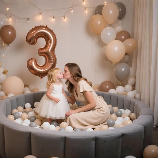 Detalle de GOGOSO BPA-Free Ball Pit Balls for Toddlers (Plastic Play Ball Set, 2.15 in)