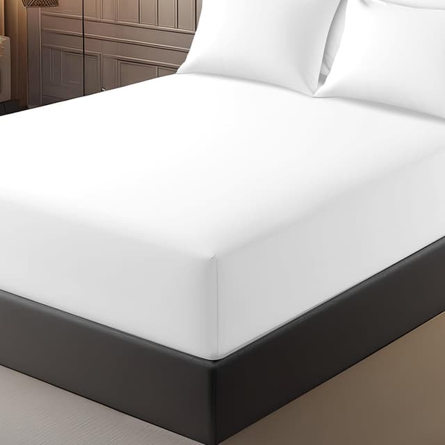 Detalle de Pamposh King Size Fitted Sheets 40 cm Pocket