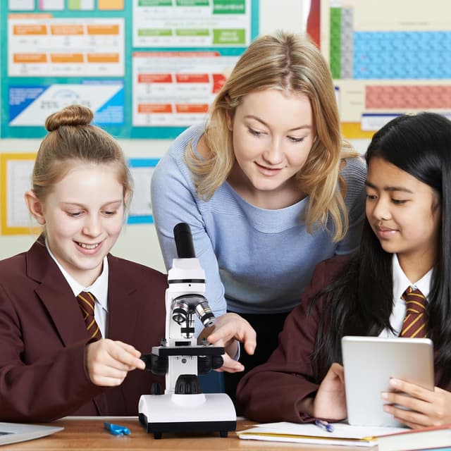 Thumbnail 6 de Cowiewie Microscopio Profesional 40x‑1000x