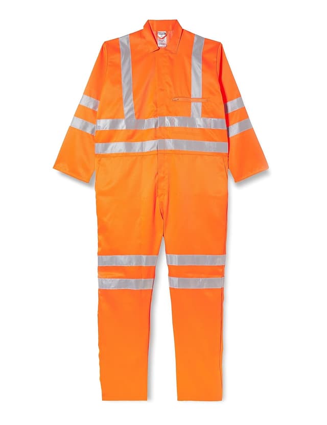 Detalle 2 de Portwest RT42 tuta intera alta visibilità in poly-cotton arancione, XL