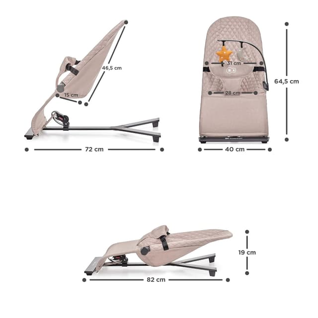 Thumbnail 5 de Kinderkraft MIMI Babywippe 9 kg