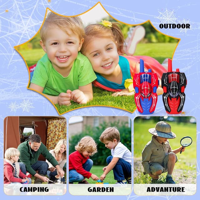 Thumbnail 5 de Kids Spider Walkie Talkies 2-way for Ages 3–6