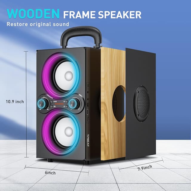 Thumbnail 6 de TPBEAT Bluetooth Speaker 80W Party Wireless Speaker