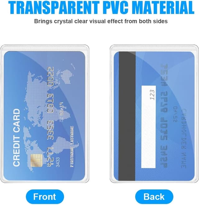 Detalle 1 de Vicloon Porte-Badges 50 pcs 9,3 x 6 cm